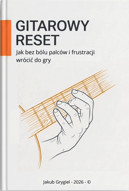 Okładka e-booka Gitarowy Reset